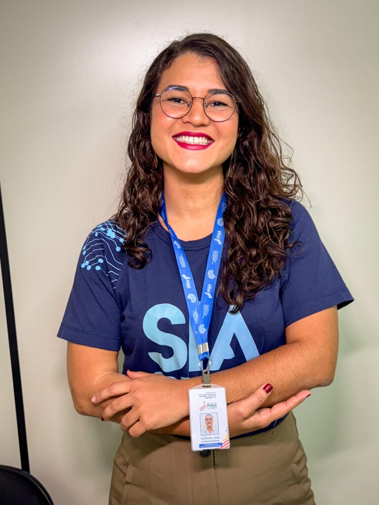 Yasmin Lima, coordenadora de Popularização da Ciência. Foto: PH SIlva